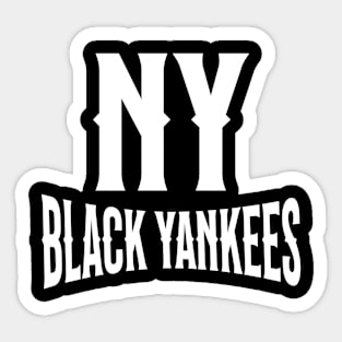 New York Black Yankees - Negro League Baseball Sticker